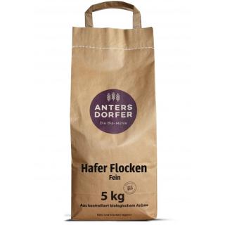 Haferflocken fein, 5kg  - VORBESTELLUNG