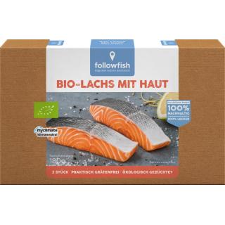 Lachs Filets mit Haut TK