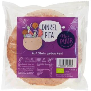 Dinkel Pita 4 Stück