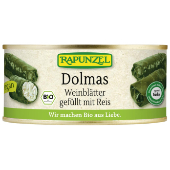 Dolmas Weinblätter gefüllt mit Reis, Projekt