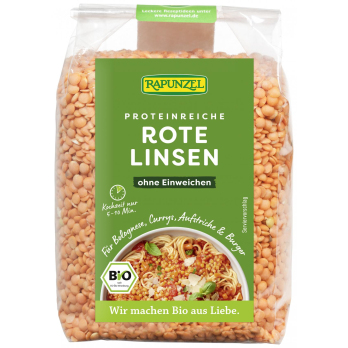Linsen rot, Projekt
