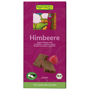Himbeere vegane Mandel-Tafel HIH