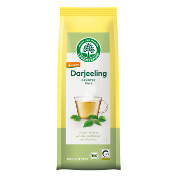Grüntee Darjeeling, Blatt