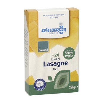 Dinkel Lasagne hell