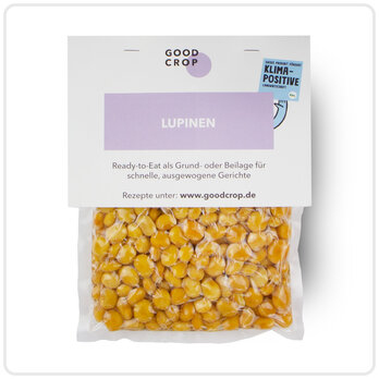 Lupinenkerne, gegart