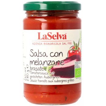 Tomatensauce geröst.Auberginen