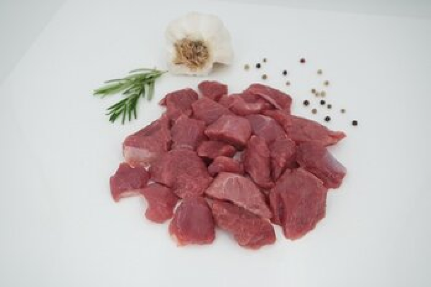 Putenhüftgulasch, dunkel