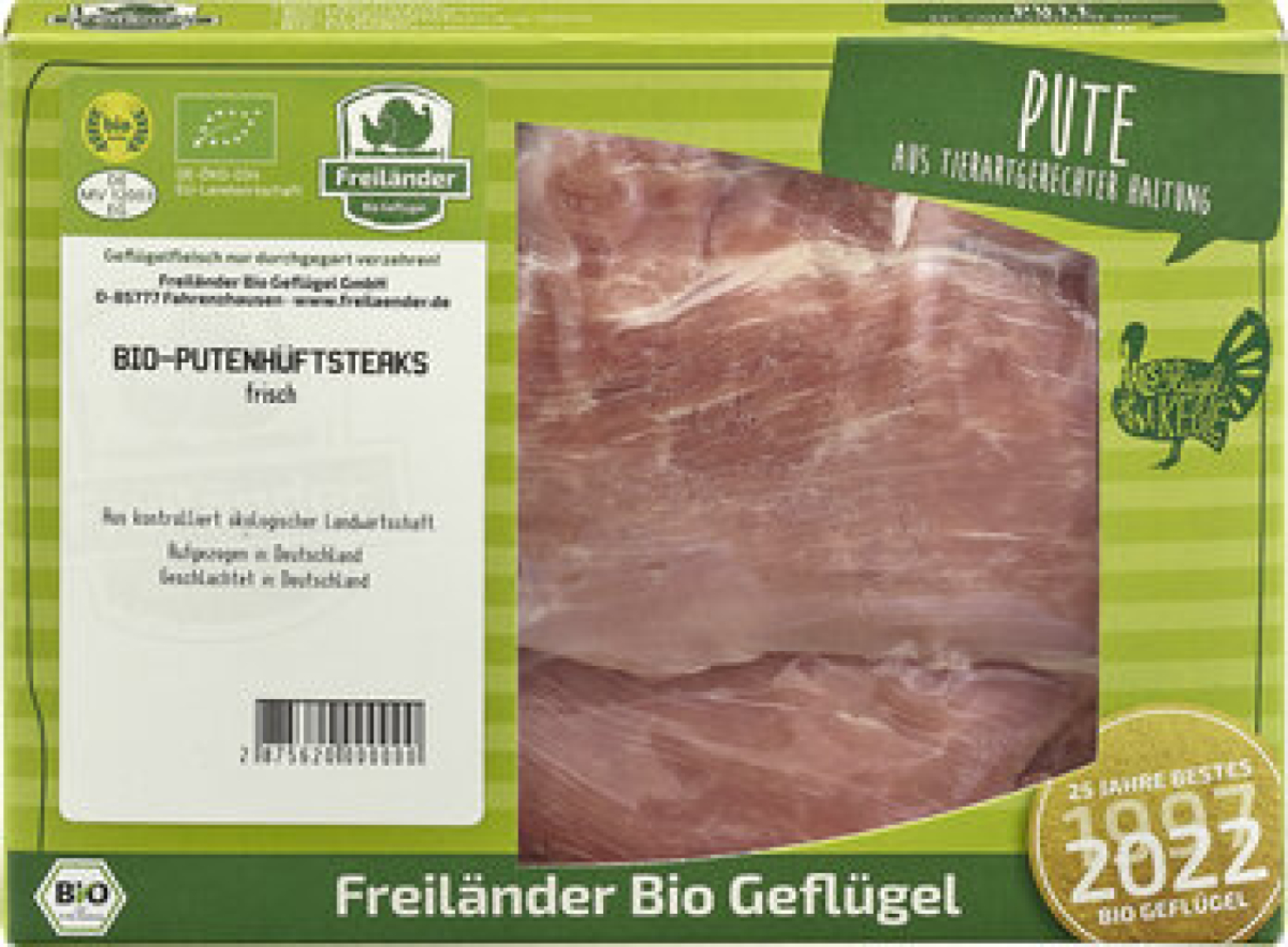 Putenhüftsteaks Natur