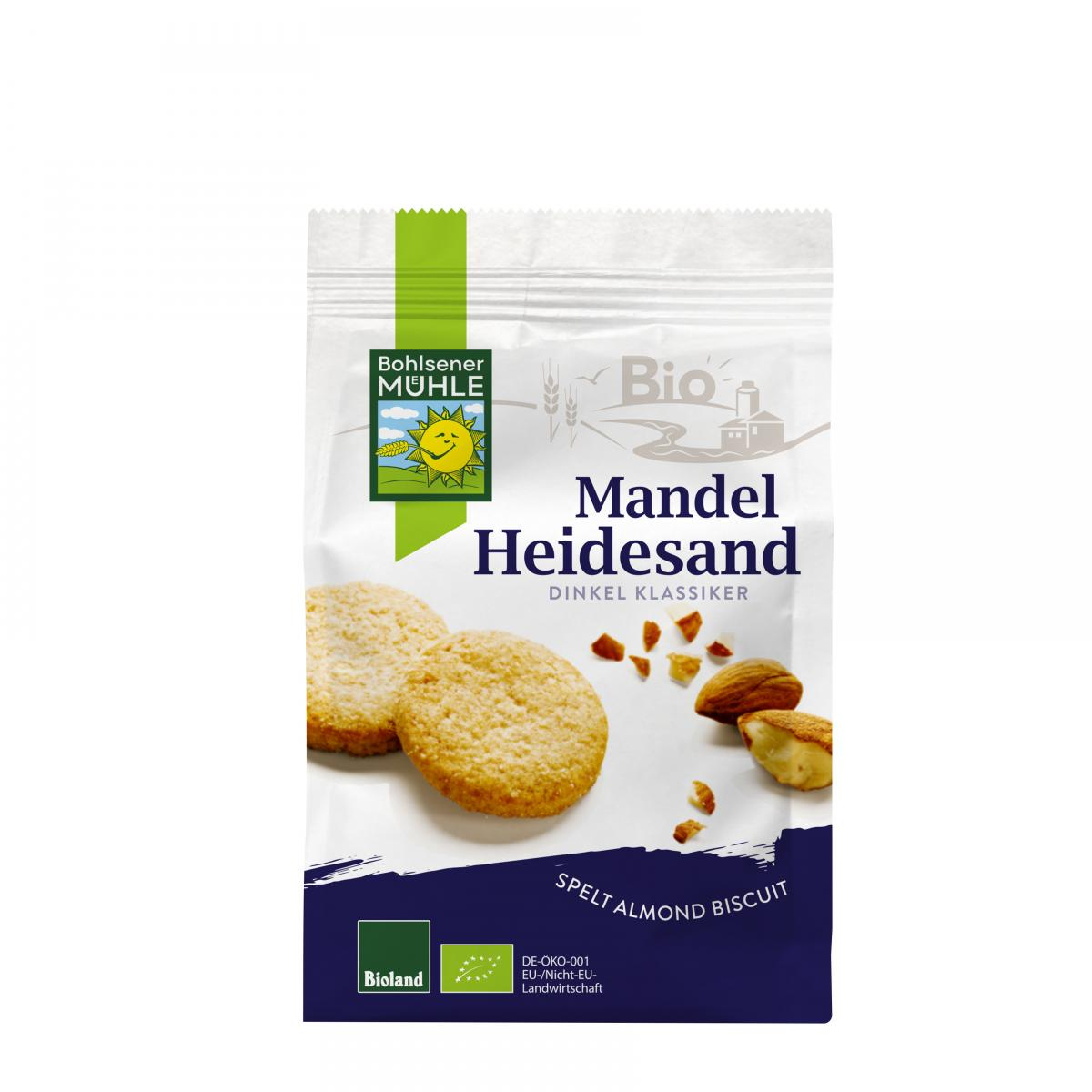 Mandel Heidesand Dinkel Gebäck