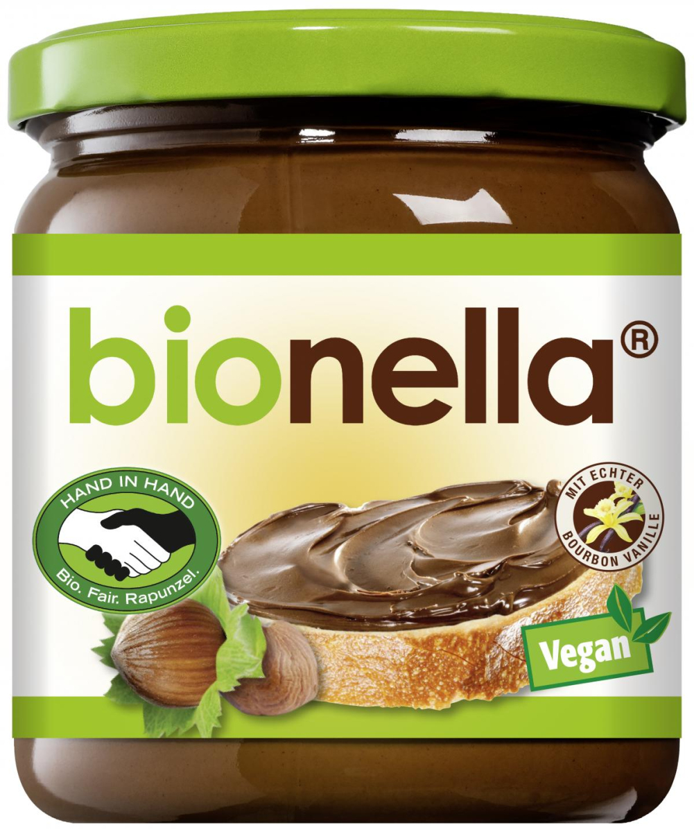 bionella Nuss-Nougat-Creme vegan HIH
