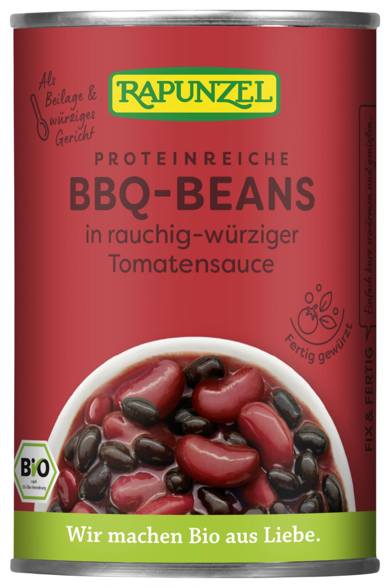 BBQ-Beans in der Dose