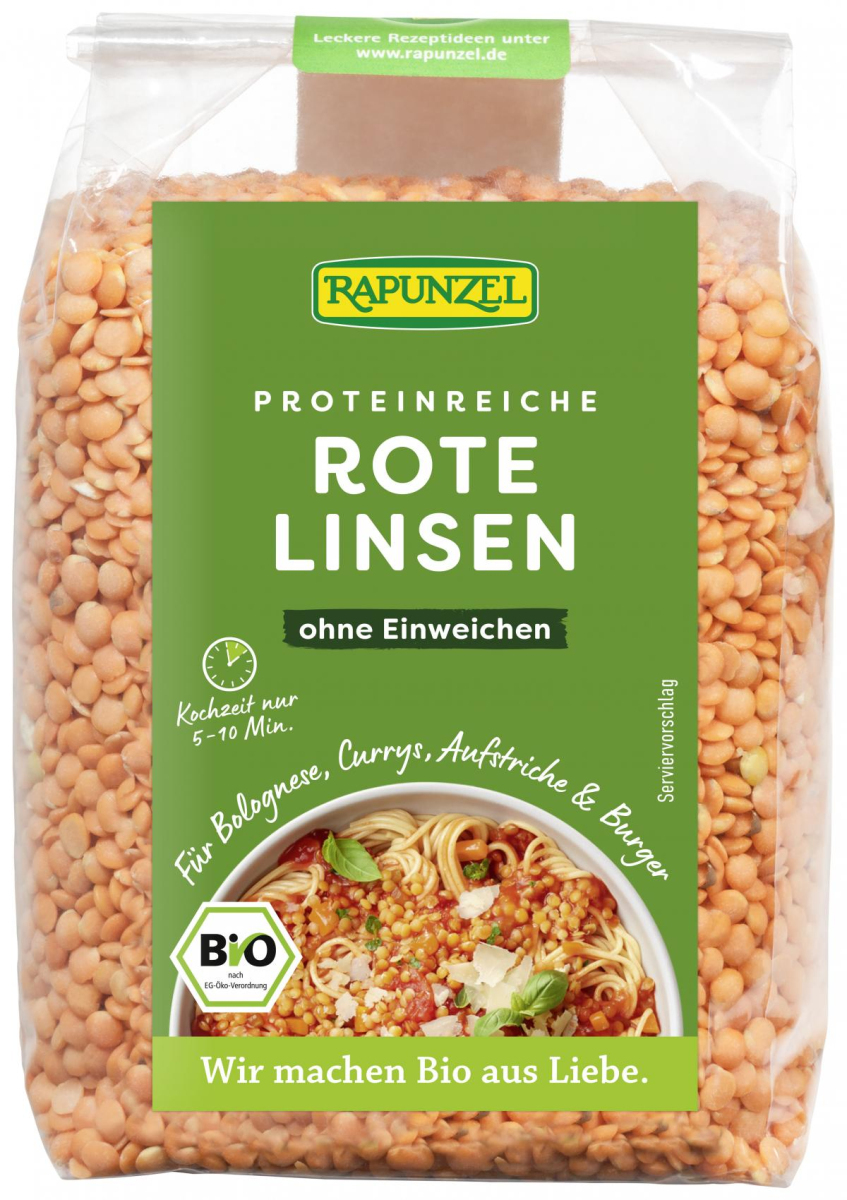 Linsen rot, Projekt