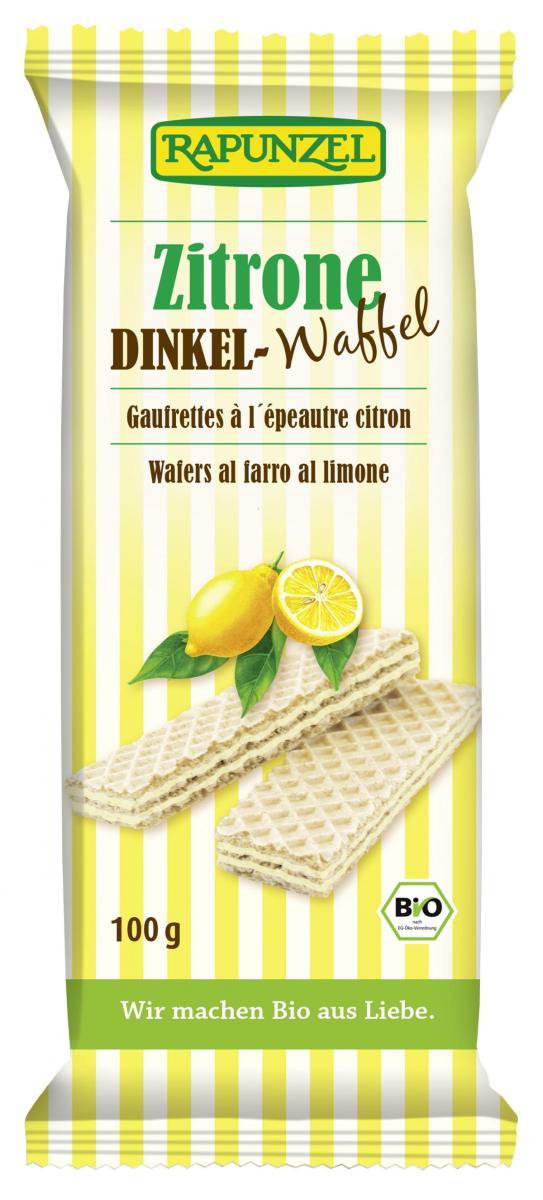 Vollkornwaffeln Zitrone
