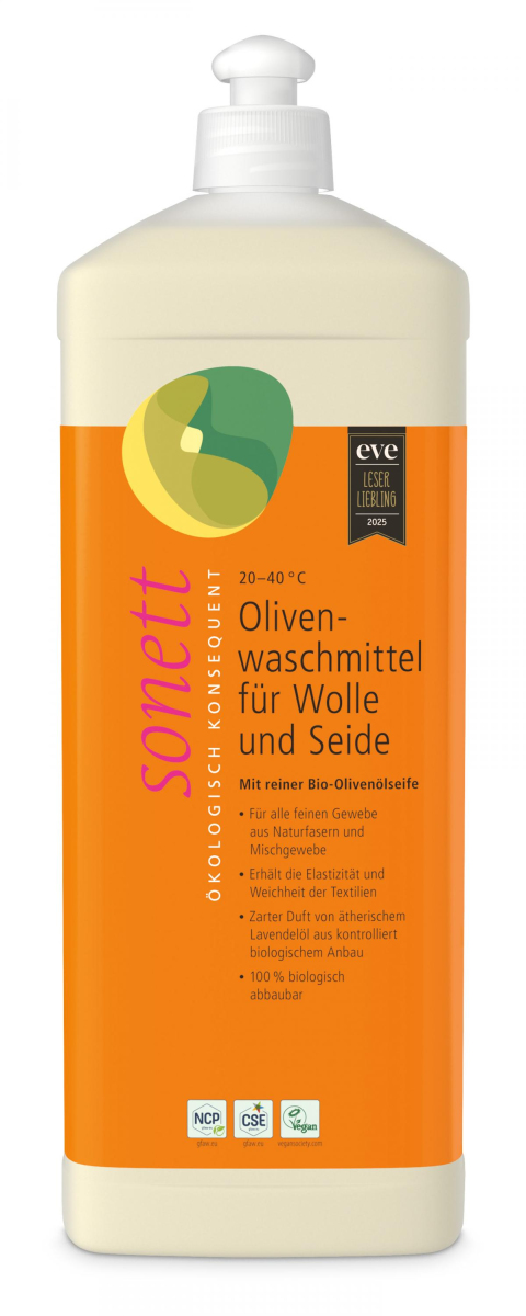 Olivenwaschmittel Wolle & Seide