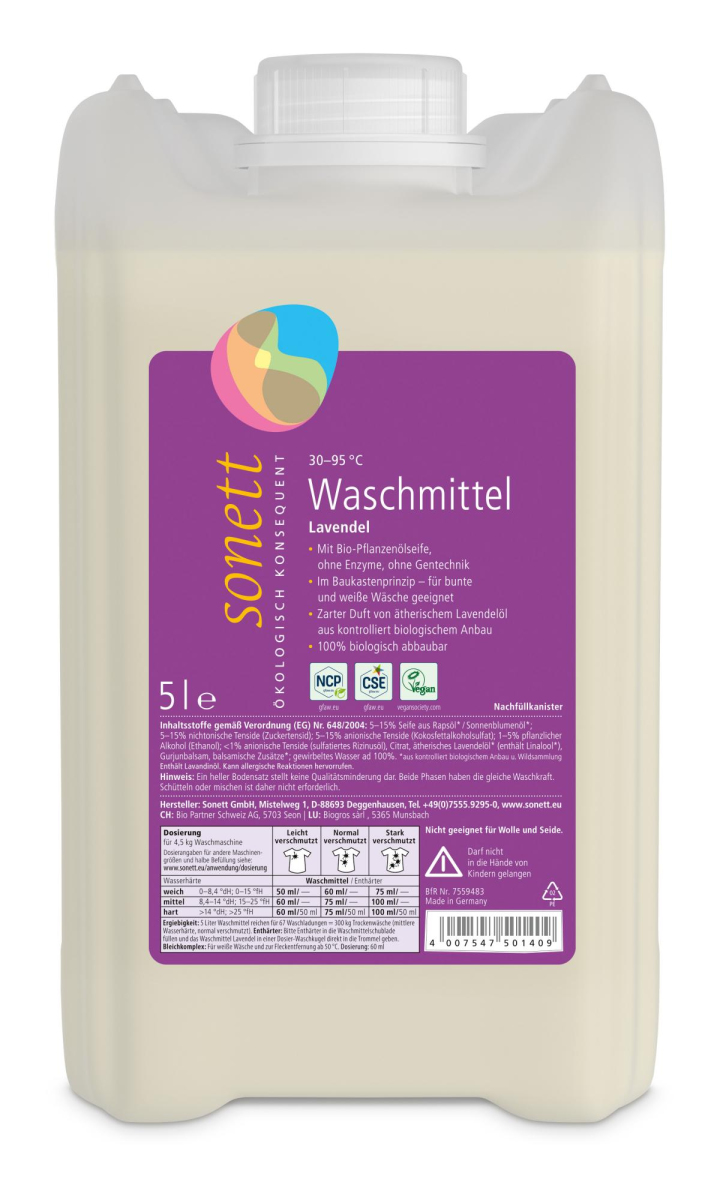 Flüssigwaschmittel Lavendel