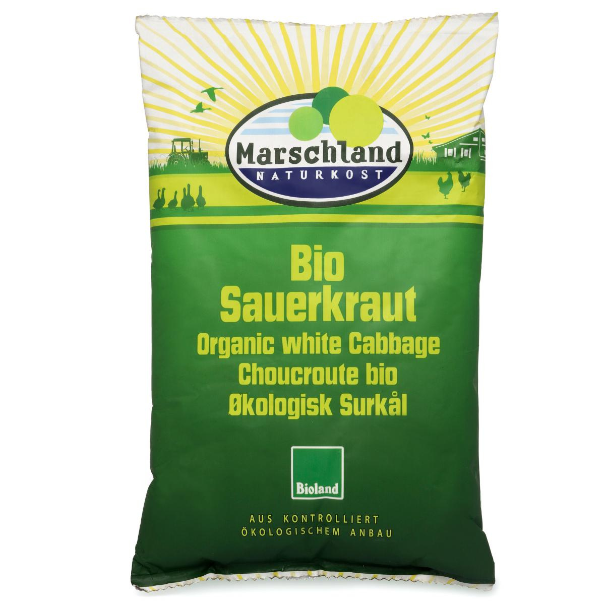 Sauerkraut im Folienbeutel