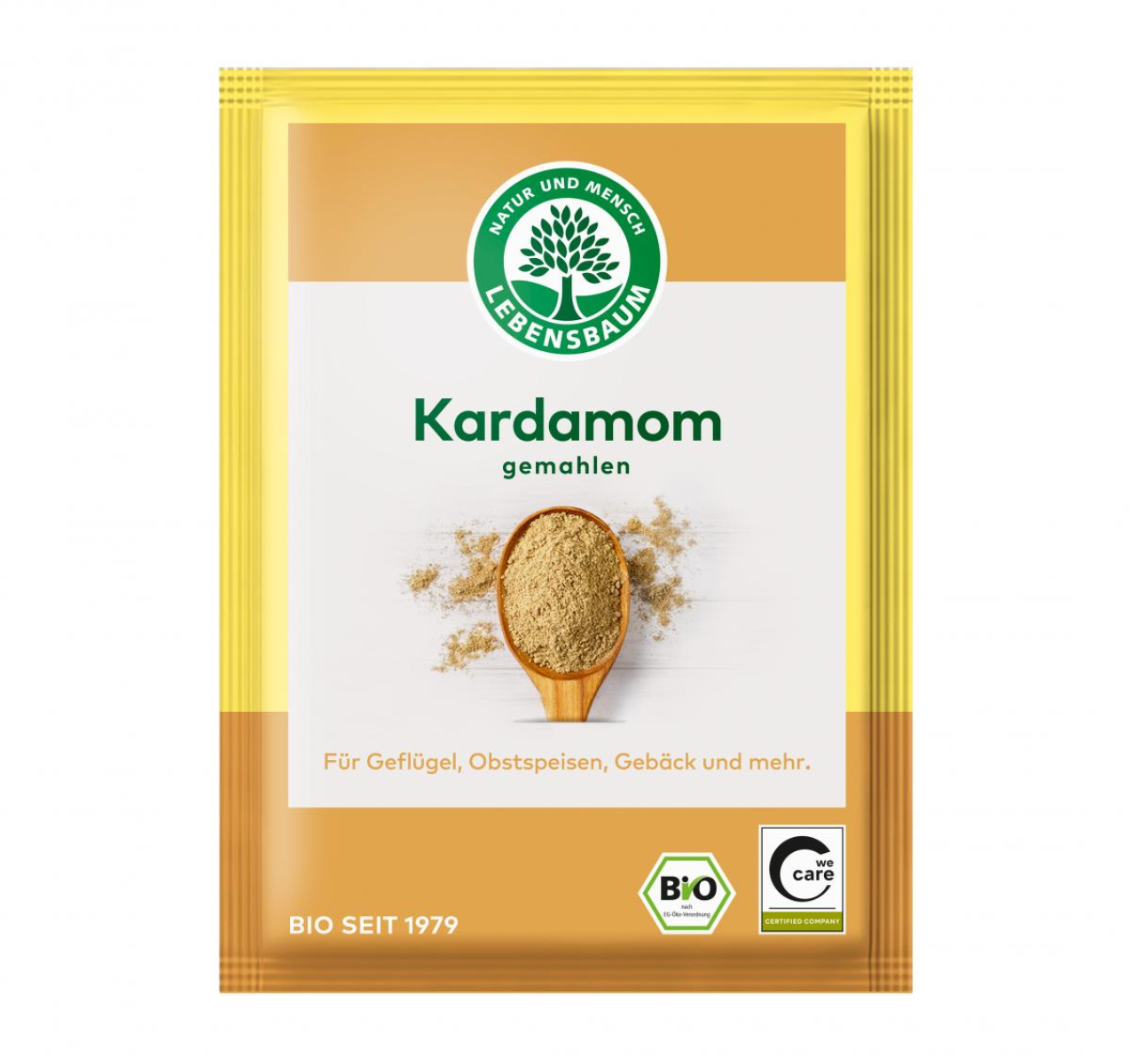 Kardamom, gemahlen,