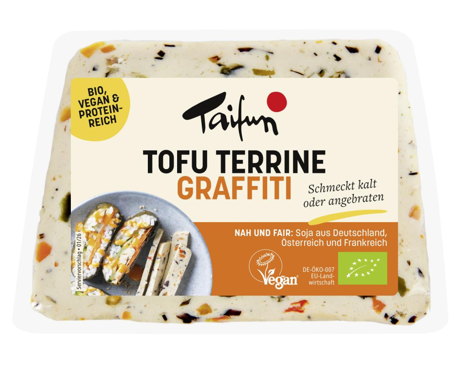 Tofu-Terrine ´Graffiti´