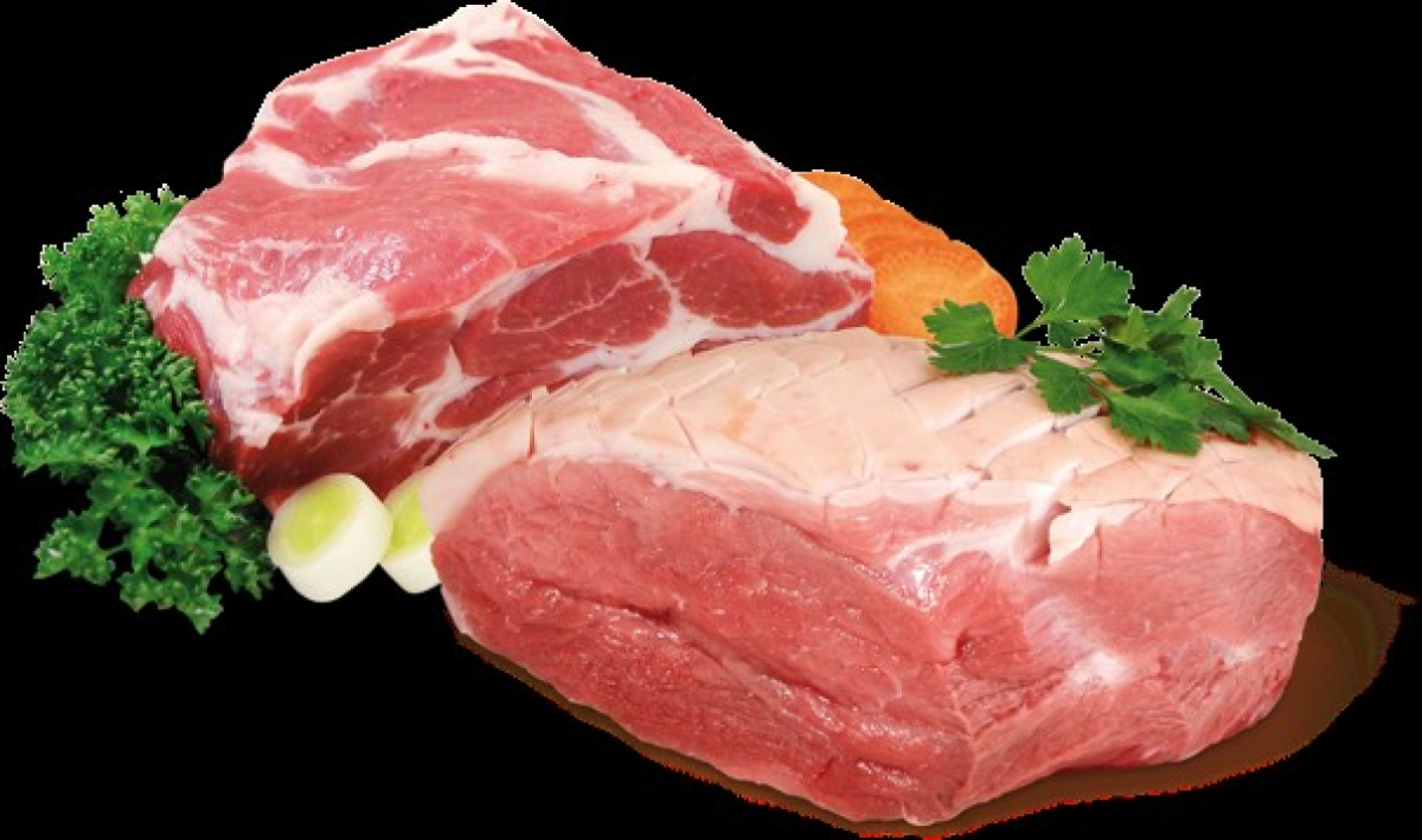 Schweinebraten von der Nuß