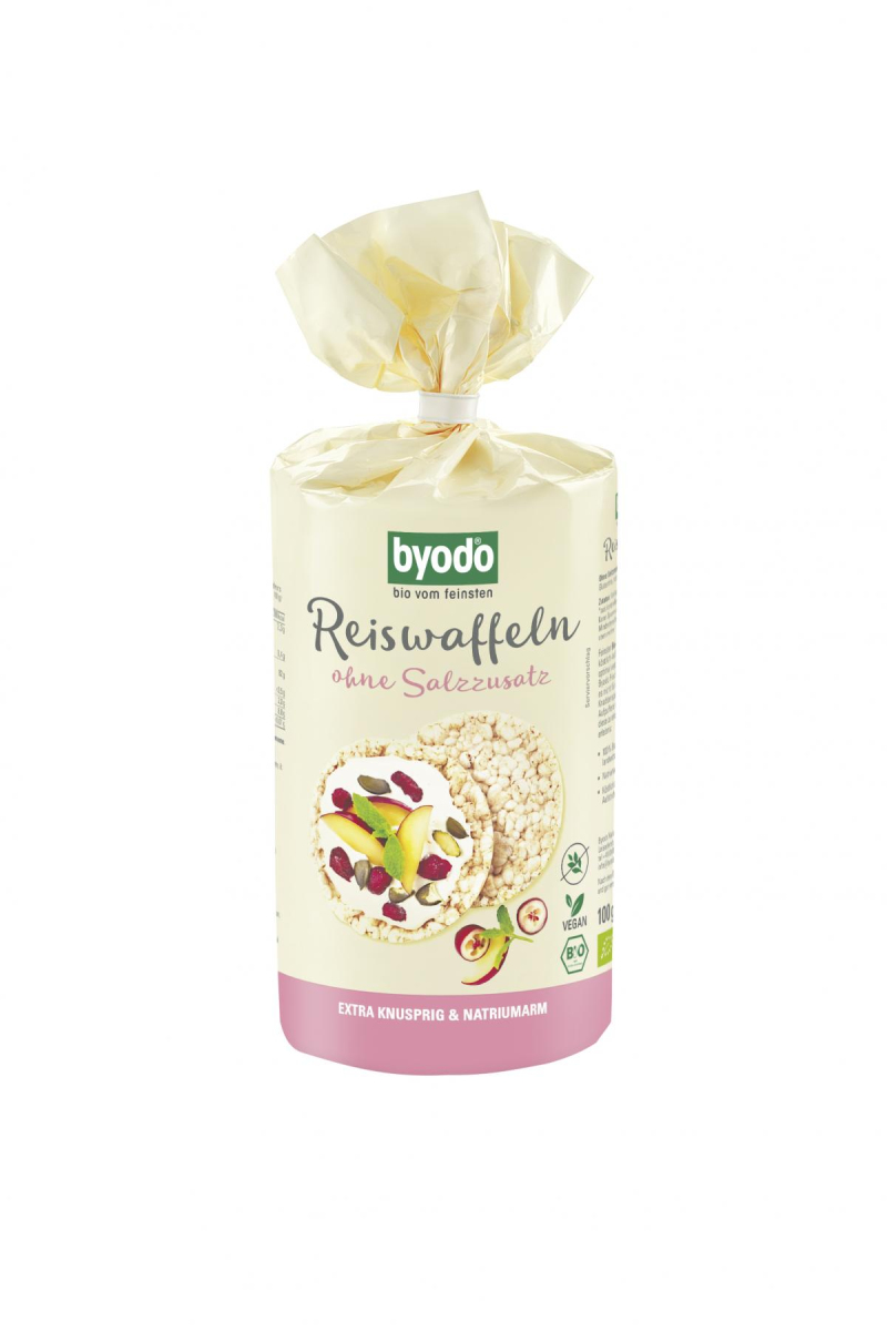 Reiswaffeln ohne Salz, glutenfrei
