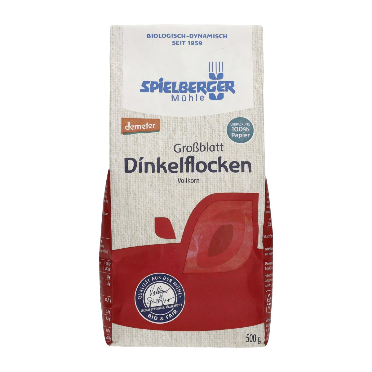 Dinkelflocken, grob