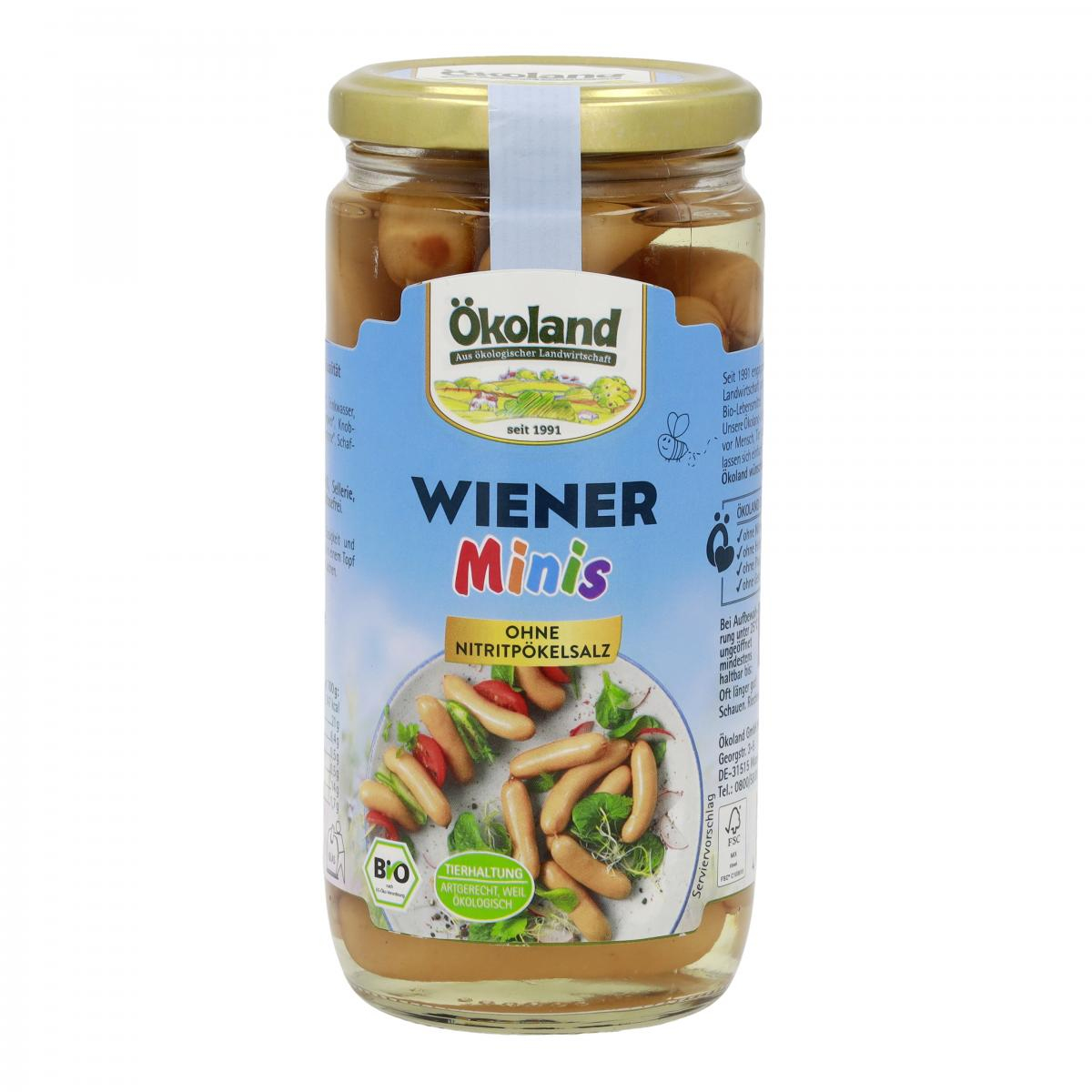 Wiener Minis im Glas