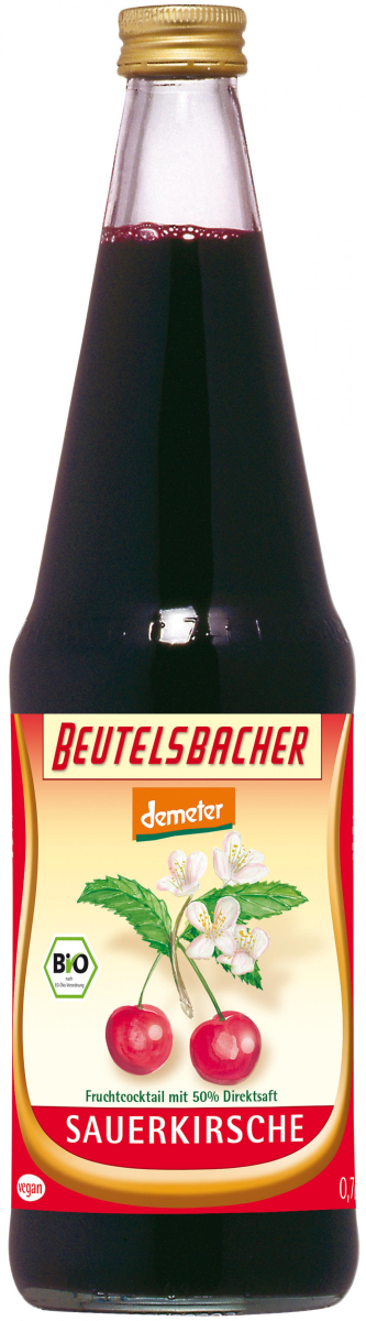 Sauerkirsche Fruchttrunk