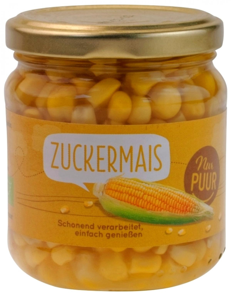 Zuckermais im Glas