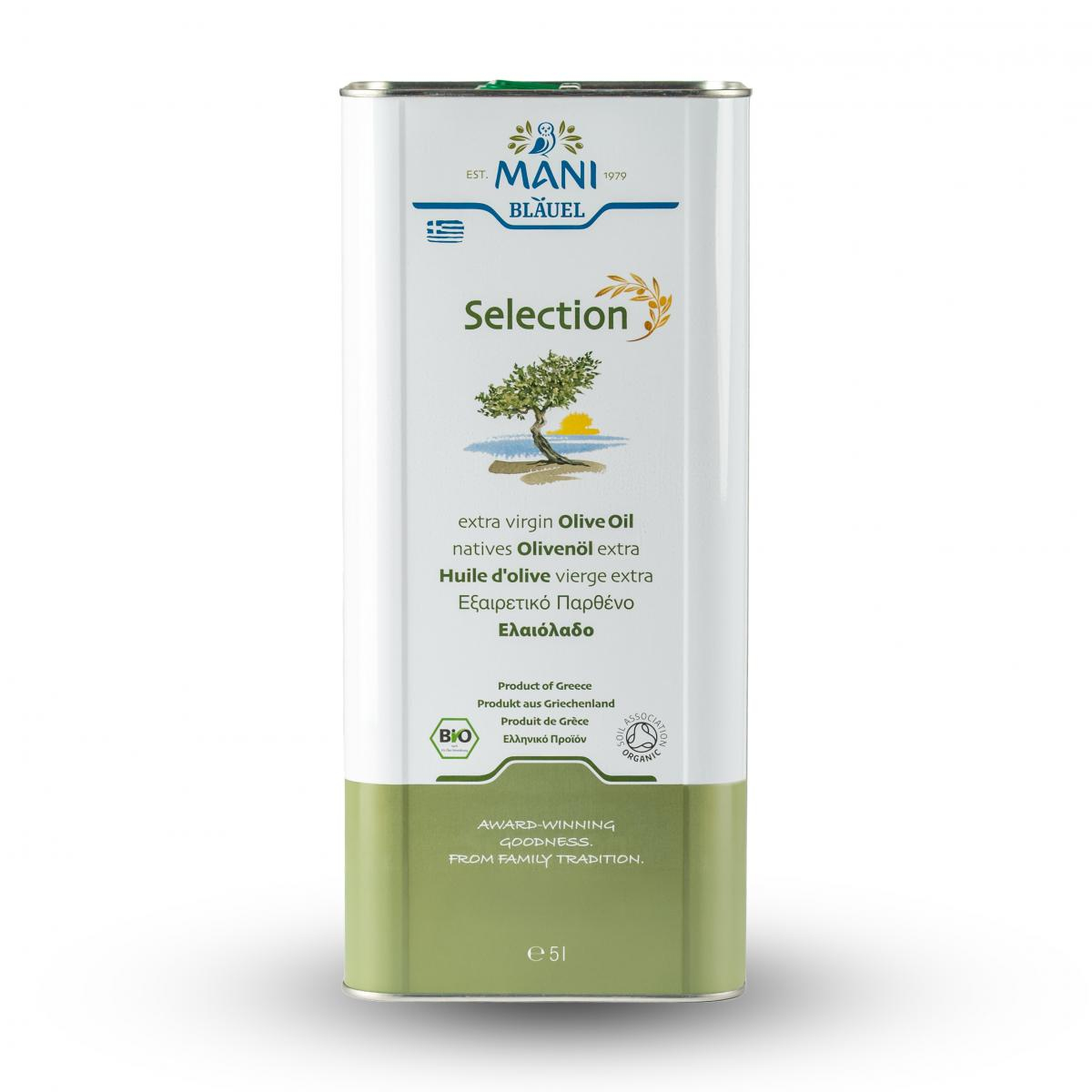 Olivenöl, nativ extra, Bio, 5l
