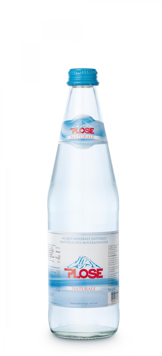 PLOSE naturale, Mineralwasser  6x1l