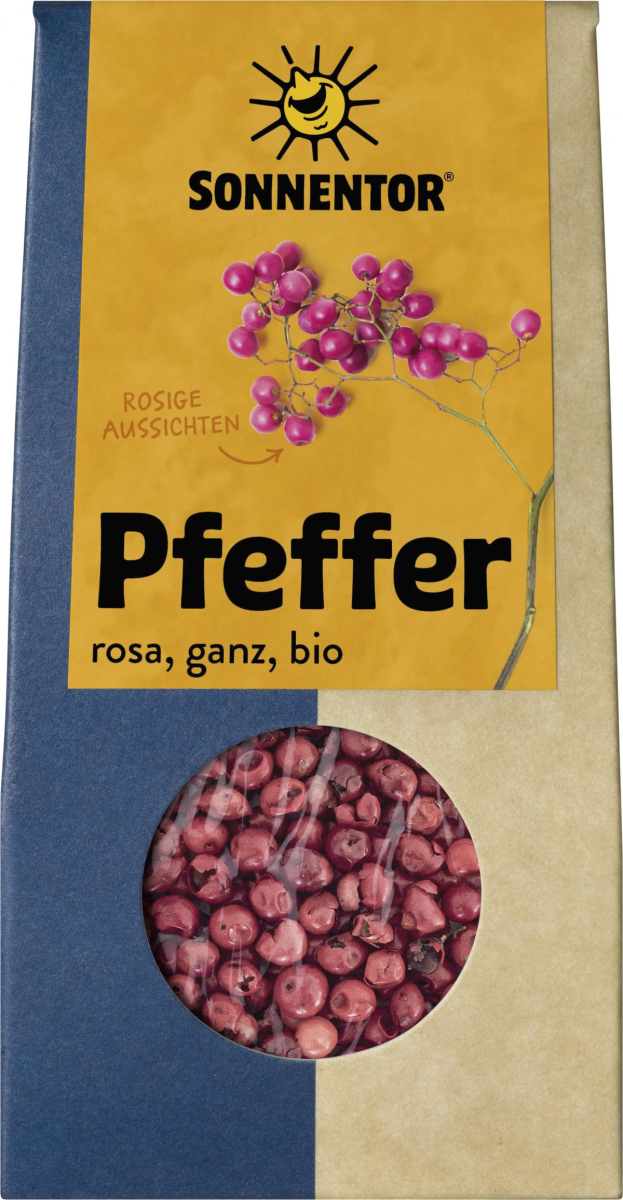 Pfeffer rot/rosa ganz