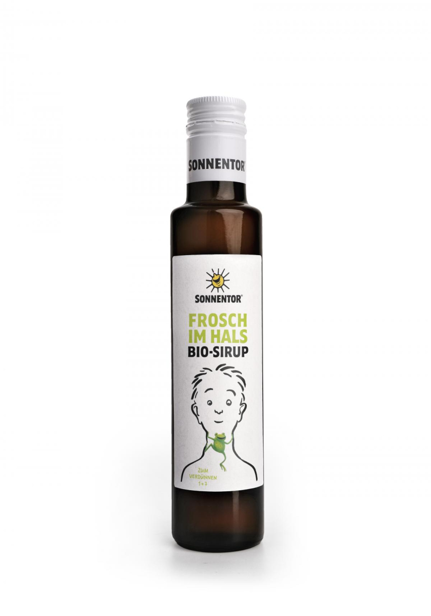 Frosch im Hals Sirup