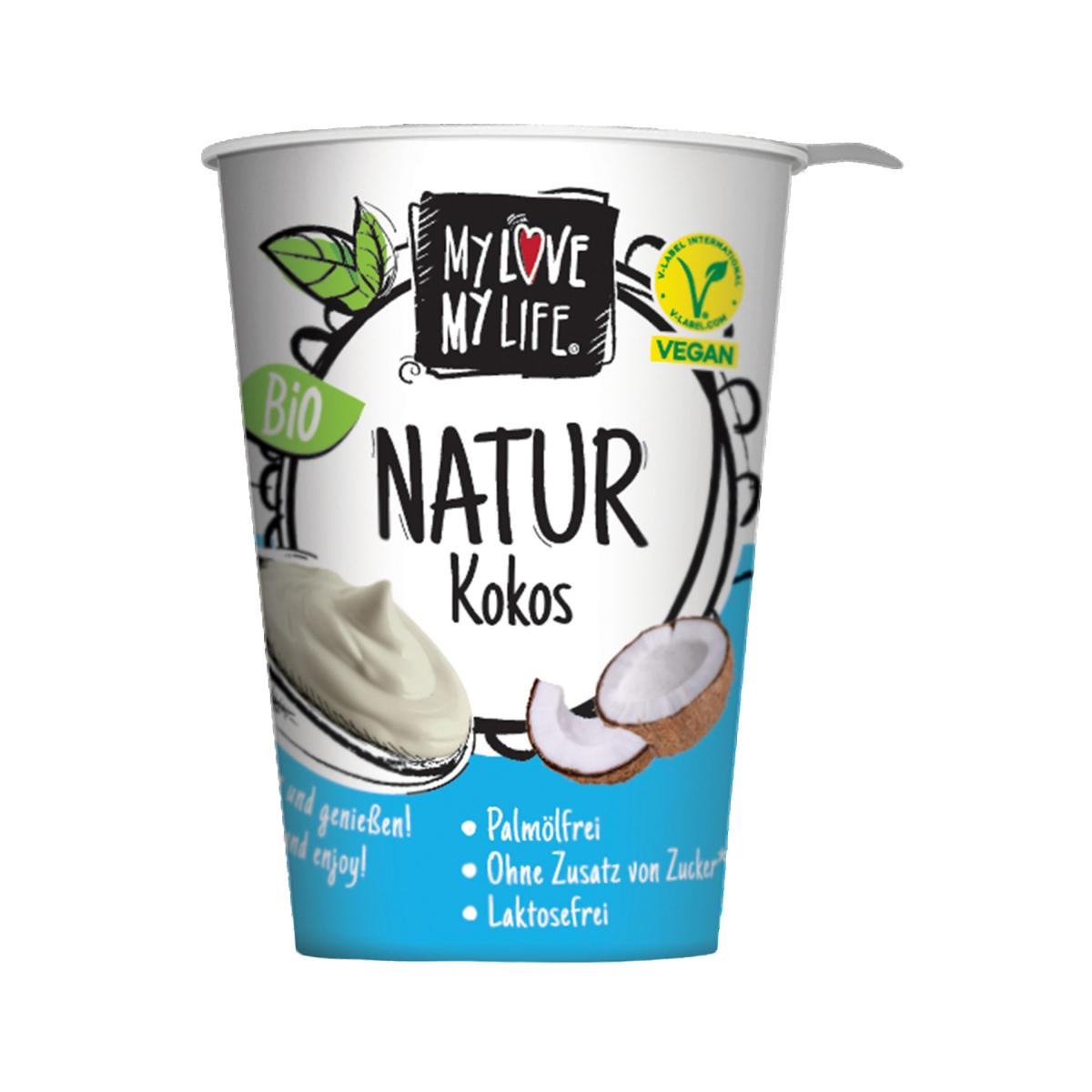 Kokosjoghurt vegan (6x 400g) - NUR GEBINDE/VORBESTELLUNG