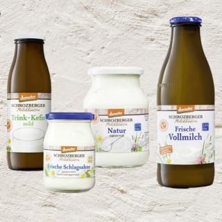 Molkereiprodukte, Milchersatz & Eier