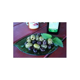 Oliven gemischt, gekräutert, 1kg - VORBESTELLUNG