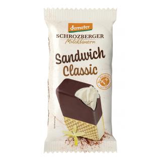 Sandwich Eis Schoko Vanille