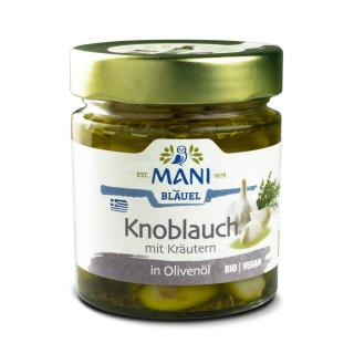 Knoblauch mit Kräutern