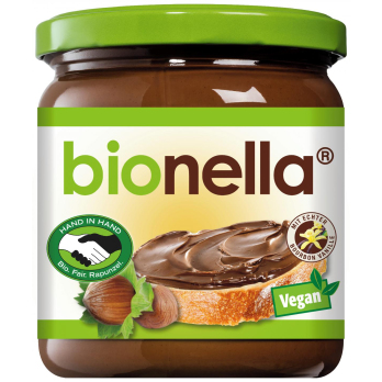 bionella Nuss-Nougat-Creme vegan HIH