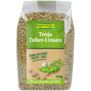 Troja Linsen (grün bis braun)
