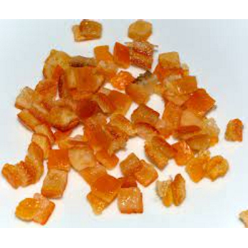 Orangeat ohne Weißzucker, gewürfelt, lose bestellbar