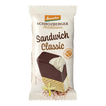 Sandwich Eis Schoko Vanille
