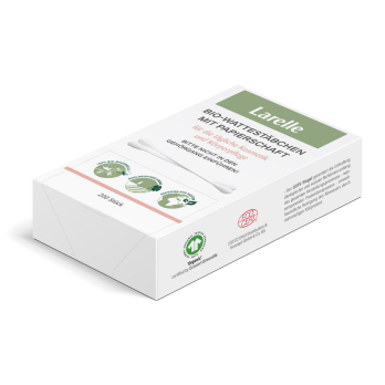 Wattestäbchen mit Papiersc.