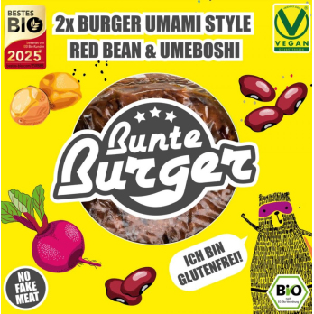 Bunte Burger Red Bean Umami Style