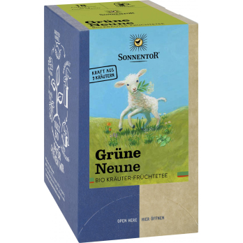 Grüne Neune Kräutertee